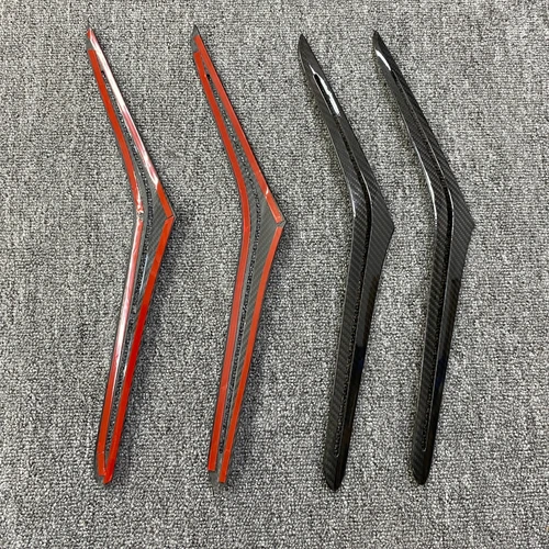 12PCS Dry Carbon Fiber Car Interior Trims Set For BMW X5 G05 X7 G07 2019-2021 - Bild 12 von 13