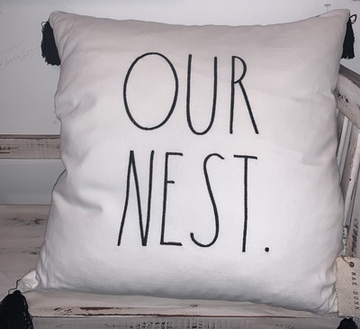 rae dunn throw pillows