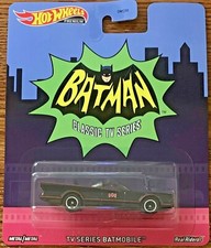 Hot Wheels 2020 Premium TV Series Batmobile #GJR35 1:64 Scale Diecast