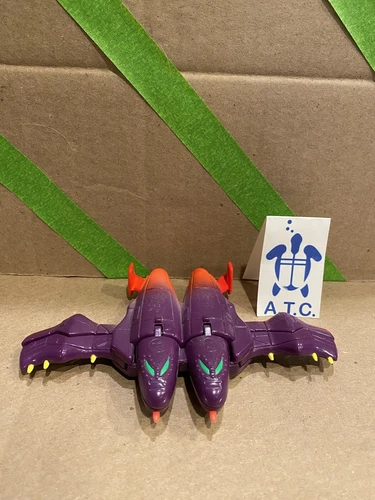 Vintage Hot Wheels Attack Pack Black Splitfire Plane Battle Birds (Mattel, 1993)