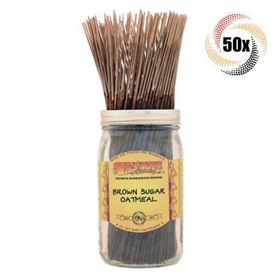 50x Wild Berry Brown Sugar Oatmeal Scent Incense Sticks ( 50 Sticks ) Wildberry