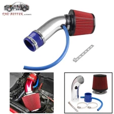 3'' 76mm Car Cold Air Intake Filter Induction Pipe Kit Aluminum Power Flow Hose