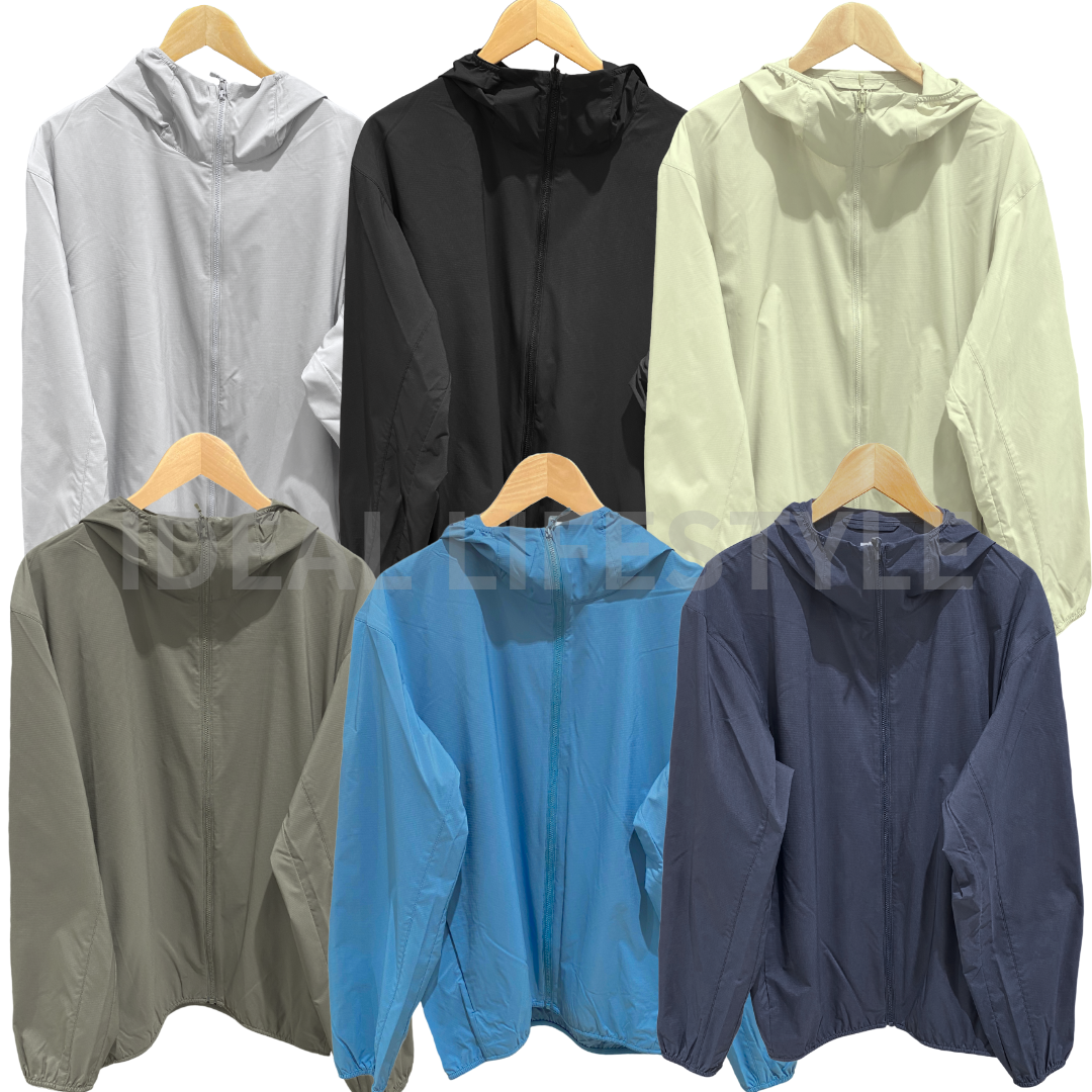 UNIQLO Pocketable UV Protection Parka S-3XL Water-Repellent Men 475031 NWT
