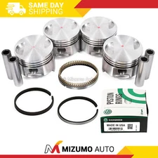 High Performance Pistons w/ Rings fit 86-95 Suzuki Sidekick Samurai 1.3L