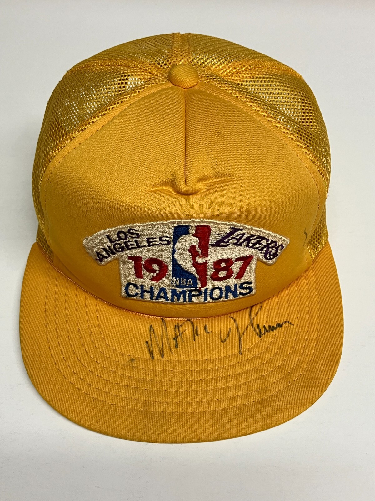 1987 Nba Vintage Nba Finals Hats Throwback Lakers Champion - Main Image