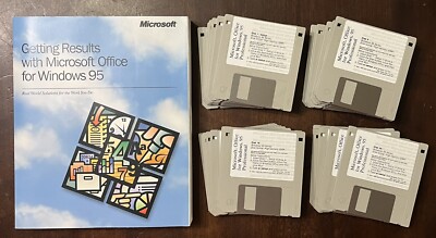 Vntg Microsoft Office Professional Windows 95 NT Excel Word