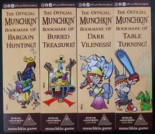 Munchkin Bookmark Bargain Hunting Buried Treasure Dark Vileness Table Turning