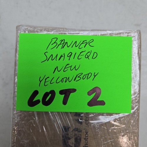 Banner Engineering SMA91EQD Sensor Photoelectric Emitter 60 Meter 10-250 Vac/Vdc - Picture 11 of 11