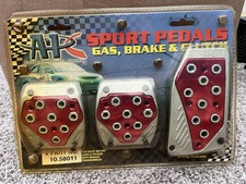 Vintage Apc Sport Pedals Gas Brake Clutch Part No 10.58011 Red New Vintage Apc Sport Pedals Gas Brake Clutch Part No 10.58011 Red New