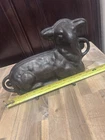 Griswold Cast Iron No.866 Lamb Cake Mold Vintage 2-piece