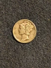 1944 S Mercury Silver Dime Fine