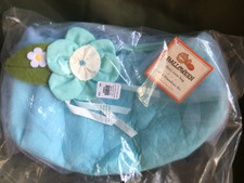 NWT/NEW POTTERY BARN KIDS BLUE FAIRY PRINCESS QUEEN FLOWER TREAT BAG