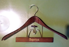 Emporium Capwell Vintage Wooden Suit Hanger w/Swivel Hook