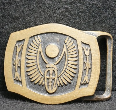 Wildflower Tech Ether Belt Buckle Brass Vintage Vintage 1978 Tech Ether Guild Brocade Belt Buckle - Etsy main image 4