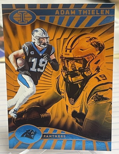 2024 Illusions Adam Thielen #11 Trophy Collection Orange Panthers Vikings - Picture 1 of 2