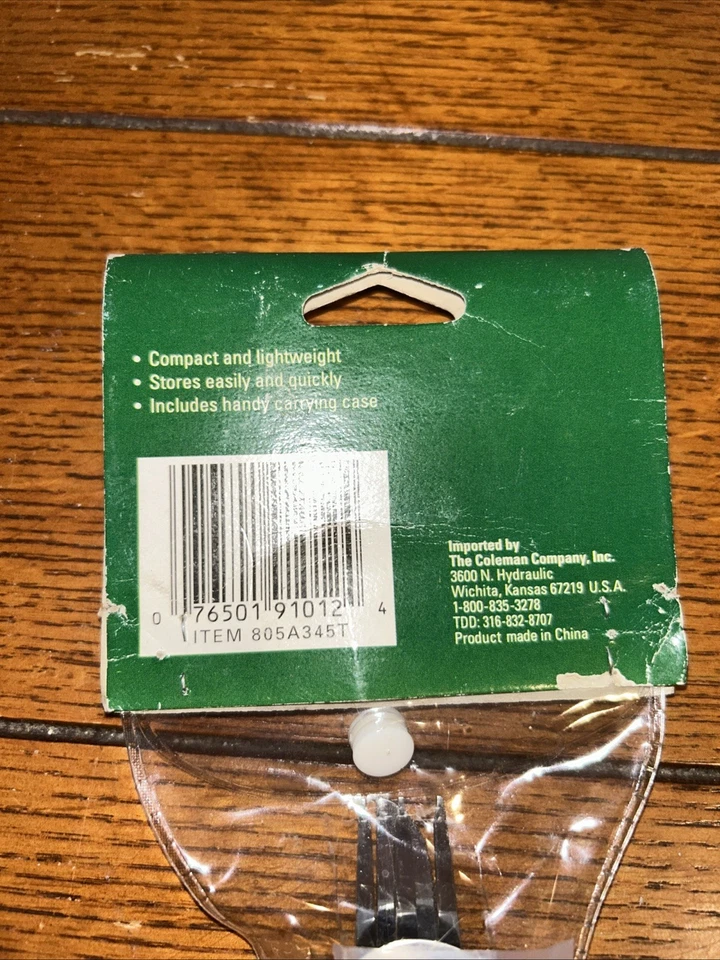 Coleman 3 Piece Fork Spoon Knife Camping Compact Nesting Utensil Set - - Image 4 of 4