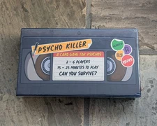 Psycho Killer - A Card Game for Psychos *NEW/SEALED*
