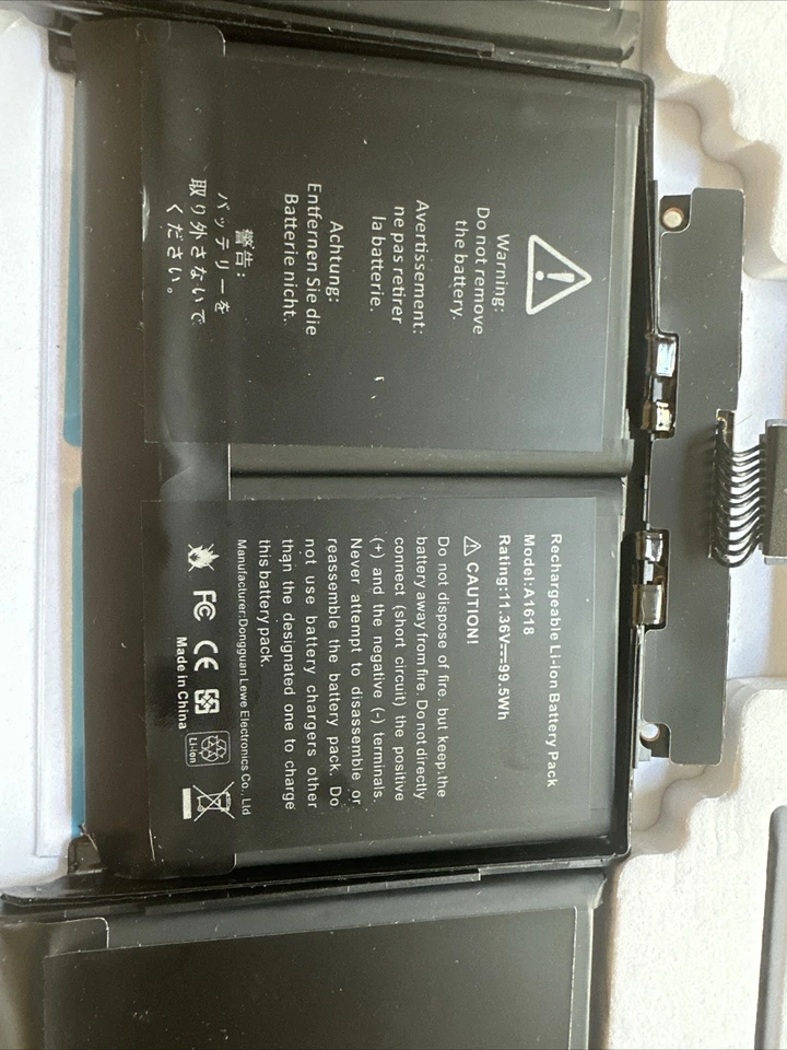 Batería OEM A1618 #28 Foto 2 de 4