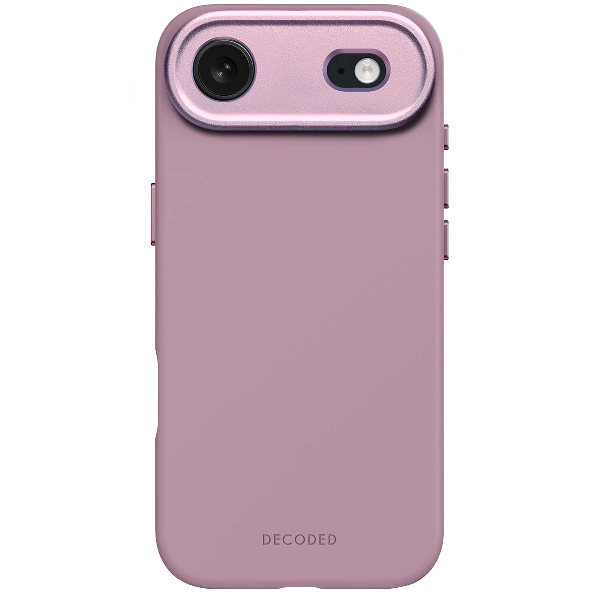 Coque iPhone Air silicone antibactérienne Décodée rose contre chocs et impuretés