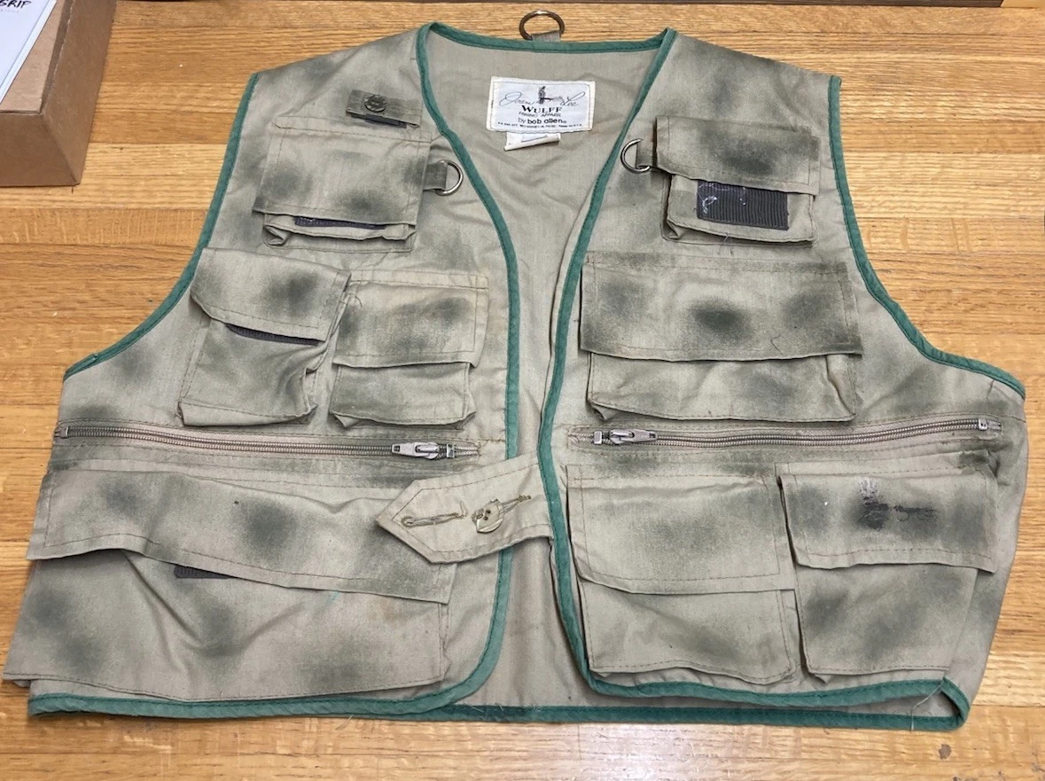 Joan Lee Wulff Fishing Apparel By Bob Allen Fly Fishing Vest Size Medium USA
Opens in a new window o
