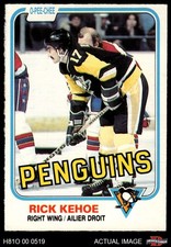 1981 O-Pee-Chee #254 Rick Kehoe Penguins 5 - EX