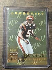1998 Leaf Rookies & Stars Longevity #178 Takeo Spikes Rookie RC /50