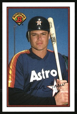1989 Bowman #334 Cameron Drew Houston Astros Free Shipping *L13*