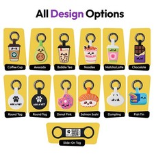 Ask A Vet Pet ID Tag QR NFC Waterproof Silicone Dog Cat