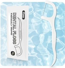 150 Count Dental Flossers Each Individually Wrapped, Floss Singles Bag, Travel