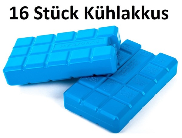 Conna Bride KüHlakkus Akku 16X200Ml KüHlelemente KüHlbox Icepack KüHlkissen Blau-image