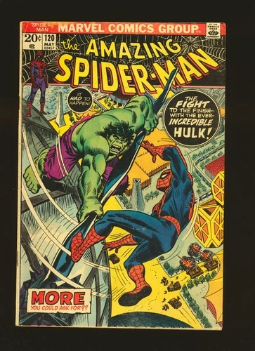 Amazing Spider-Man # 120 - Spidey vs. Hulk G/VG Cond