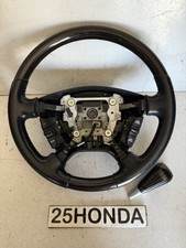 2003-2006 Acura Mdx Factory Optional Wood Steering Wheel Knob Rare Oem Jdm Yd1