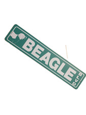 BEAGLE BLVD sign 23" X 5 "