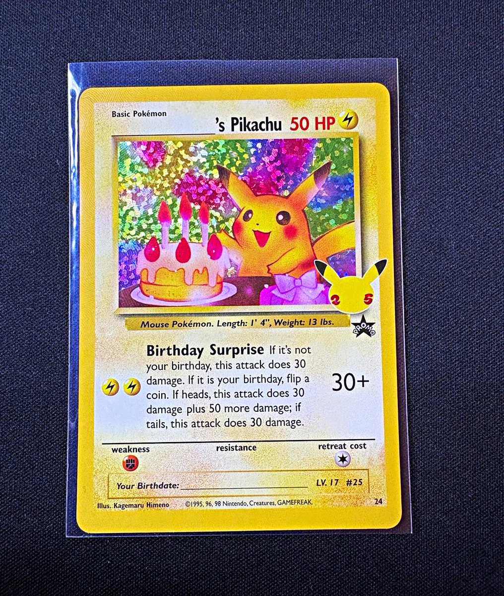 Birthday Pikachu for sale | eBay