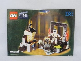 (4) LEGO STUDIOS Universal Monsters (Instruction Manual Only 1380 1381 1382 1383