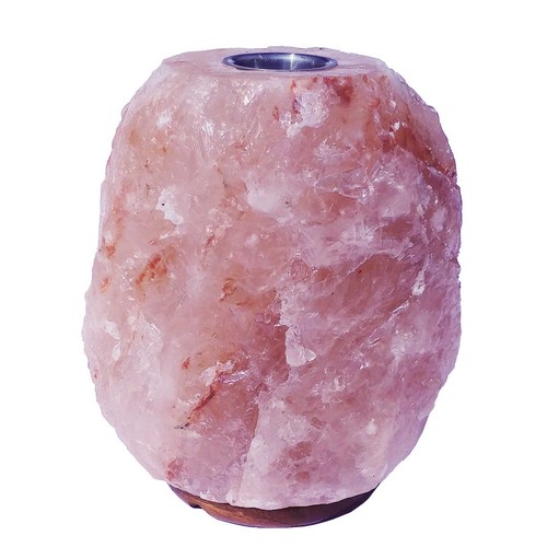 Himalayan Pink Salt Diffuser Essential Oil Lamp Aromatherapy 12V 12W 3-5kg - Picture 5 of 7