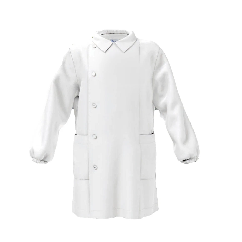 Grembiule Scuola Asilo e Elementare Bambino Senza Ricamo con Bottoni Siggi - Immagine 2 di 4