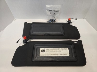 1992 Oldsmobile Toronado Sun Visors Pair Driver Passenger OEM Used Black  A658