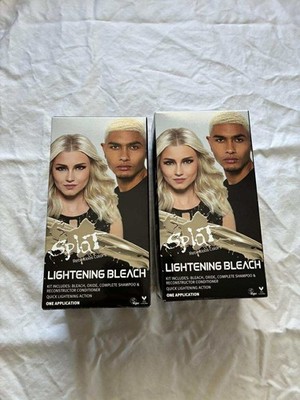 Splat Rebellious Colors Lightening Bleach Complete Kit***LOT OF 2 NEW***