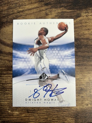 Dwight Howard [Autograph] #186 2004 SP Authentic card