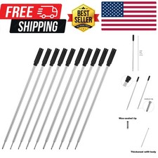 4.5'' Ballpoint Ink Pen Refills for Twist Pens,1mm Medium Tip, Compatible wit...