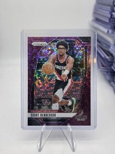 2024-25 Panini Prizm Scoot Henderson /75 Purple Fast Break Disco Prizm #94