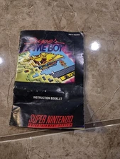 Super Gameboy Snes Adapter Instruction Booklet Only