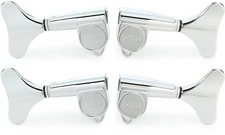 Grover 144C Mini Bass Tuning Machines Set - 2+2 - Chrome