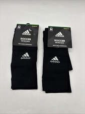 Adidas Soccer Metro Socks Unisex Black Sz MED NEW -Arch And Ankle Compression