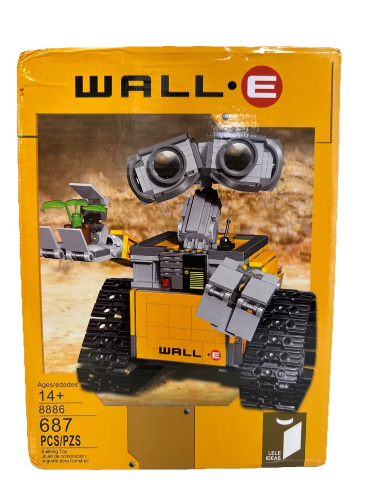 Juego de bloques de construcción bolsas selladas WALL-E WALLE NUEVAS - como LEG0 21303 Foto 2 de 4