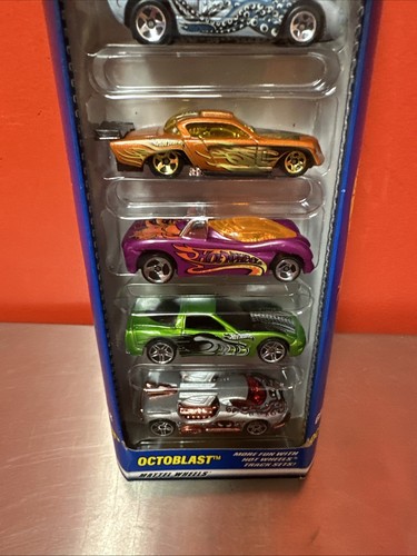 2000 Hot Wheels Octoblast 5 Car Gift Pack Factory Sealed Free Shipping - Picture 3 of 4