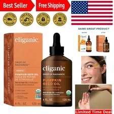 100% Pure Organic Pumpkin Seed Oil - Cold Pressed Nourishing Oil for Skin & Hair