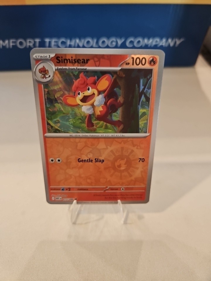Pokemon TCG - Simisear - 015/086 - (Reverse Holo) - SV: White Flare