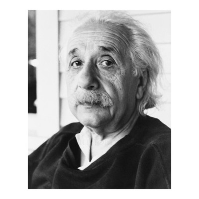 1945 Albert Einstein Portrait Photo Physicist Scientist Genius
